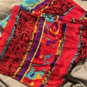 Vibrant Multicolor Scarf/twilly